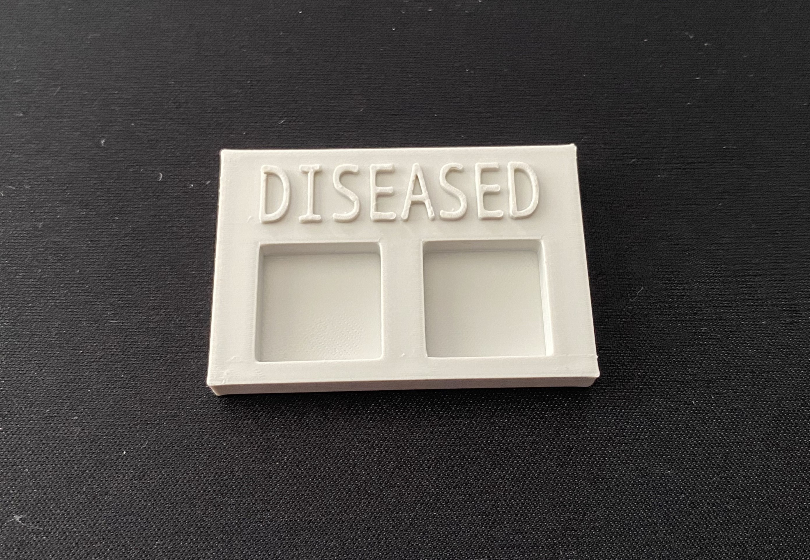 Fantasy S.Head Plague Disease Counter Tally